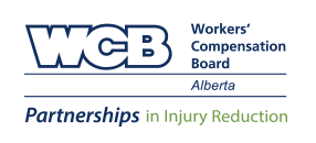 Logo for WCB Alberta