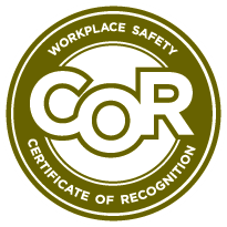 Logo for Workplace Safety Certificate of Recognition